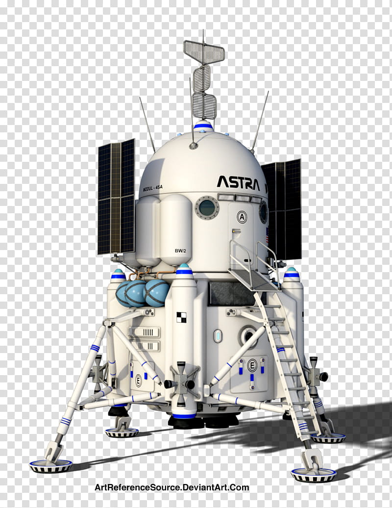 Space Lander Module, white Astra space shuttle transparent background PNG clipart