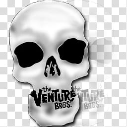 Venture Bros x, The Venture Bros. skull a transparent background PNG clipart