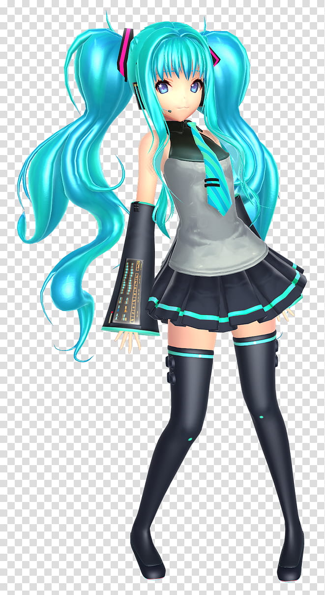 SeeU Miku Cosplay, Finished!, teal-haired anime character illustration transparent background PNG clipart