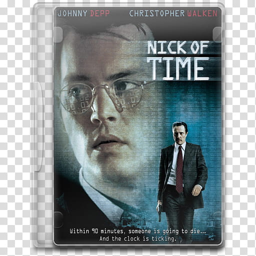 Movie Icon Mega , Nick of Time, Nick of Time movie case transparent background PNG clipart