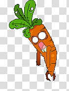 TAWOG Zombie Carrot transparent background PNG clipart