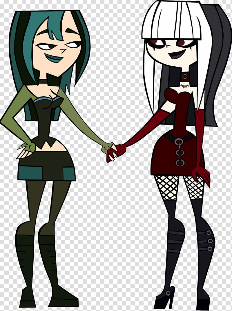 Goths Friendship version, girl cartoon characters transparent background  PNG clipart | HiClipart