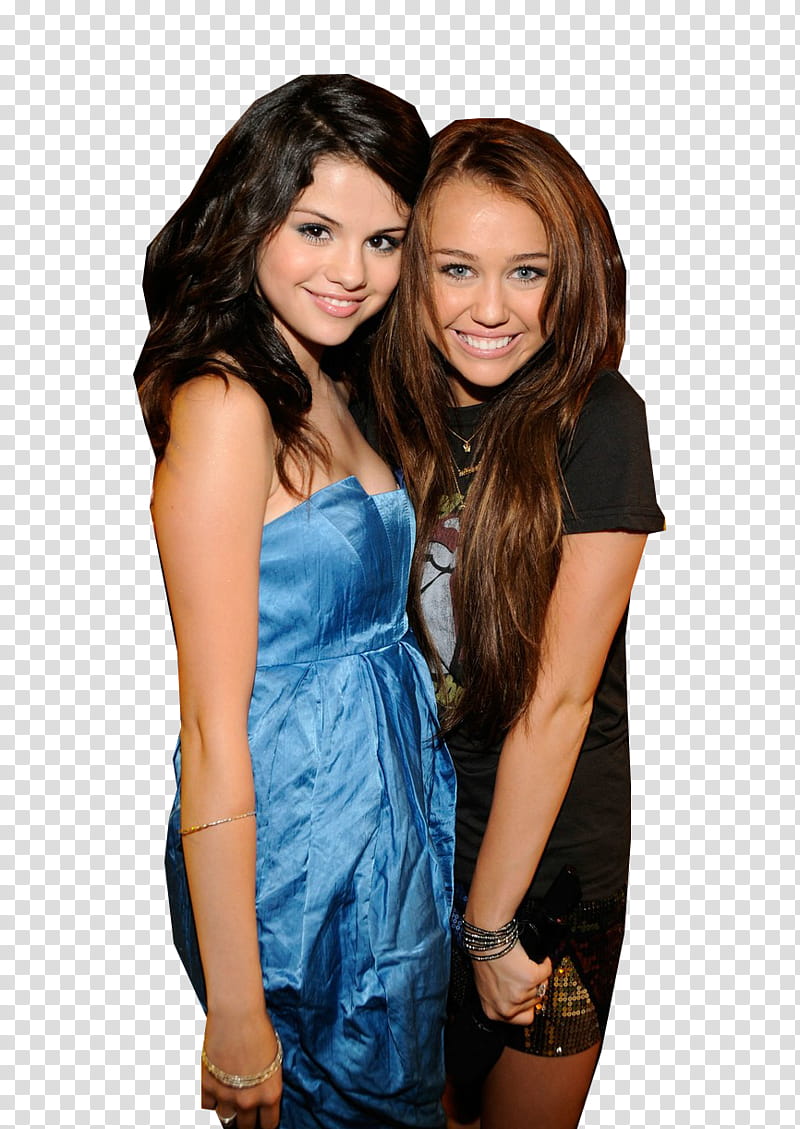 Melena Miley Y Selena transparent background PNG clipart