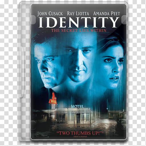 Movie Icon Mega , Identity, Identity DVD case transparent background PNG clipart