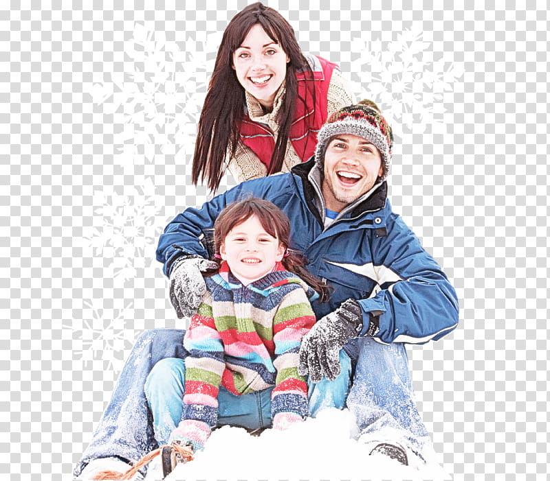 people snow fun outerwear child, Winter
, Play, Playing In The Snow, Hood, Family, Jacket, Mother transparent background PNG clipart