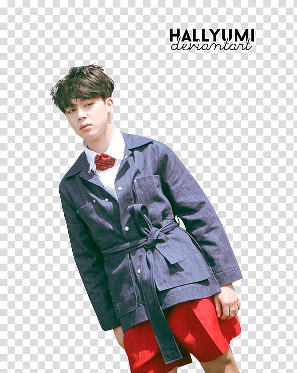 Jimin Young Forever, standing man wearing black trench coat transparent background PNG clipart