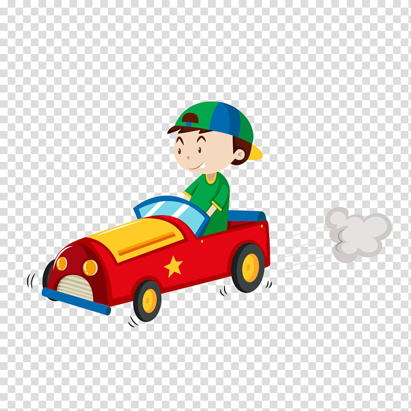 Boy, Cartoon, Toy, Vehicle, Play, Headgear, Toddler, Child transparent background PNG clipart