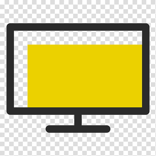 Computer, Computer Monitors, Liquidcrystal Display, Television, Samsung Syncmaster, Computer Monitor Accessory, Yellow, Output Device transparent background PNG clipart