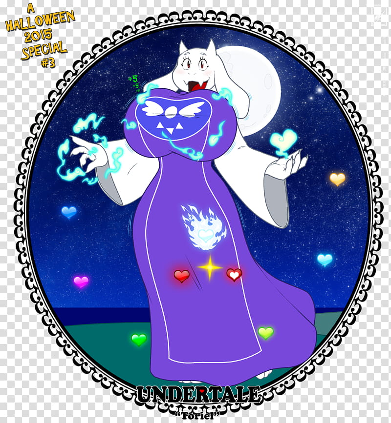 Happy  Halloween special part  in progress, Undertale Toriel Halloween character transparent background PNG clipart