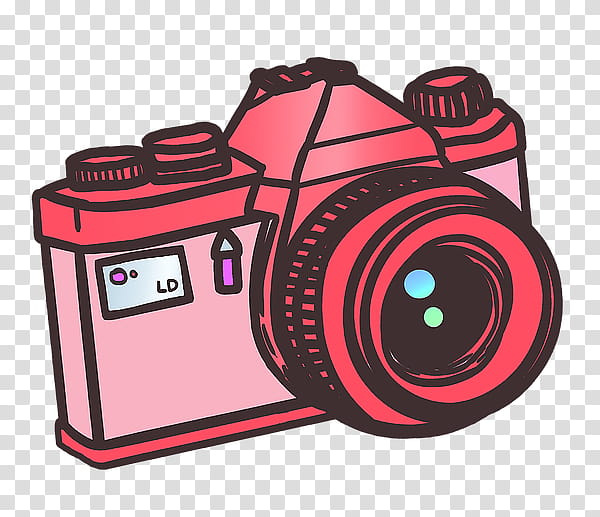 picture of a camera clipart pink