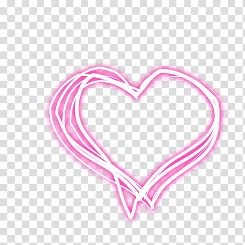 pink heart transparent background PNG clipart