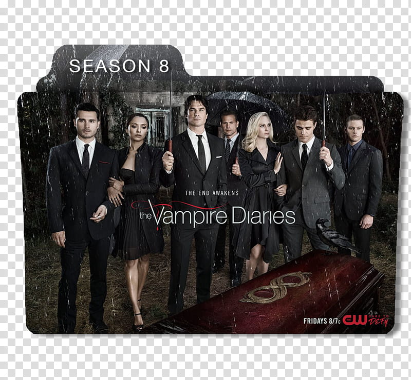 The Vampire Diaries Serie Folders, the Vampire Diaries Season  transparent background PNG clipart