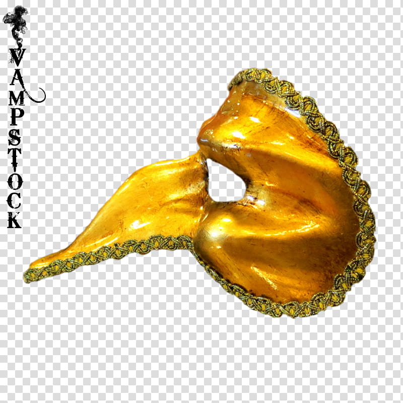 Mask zip Vamp, gold Vamp accessory transparent background PNG clipart