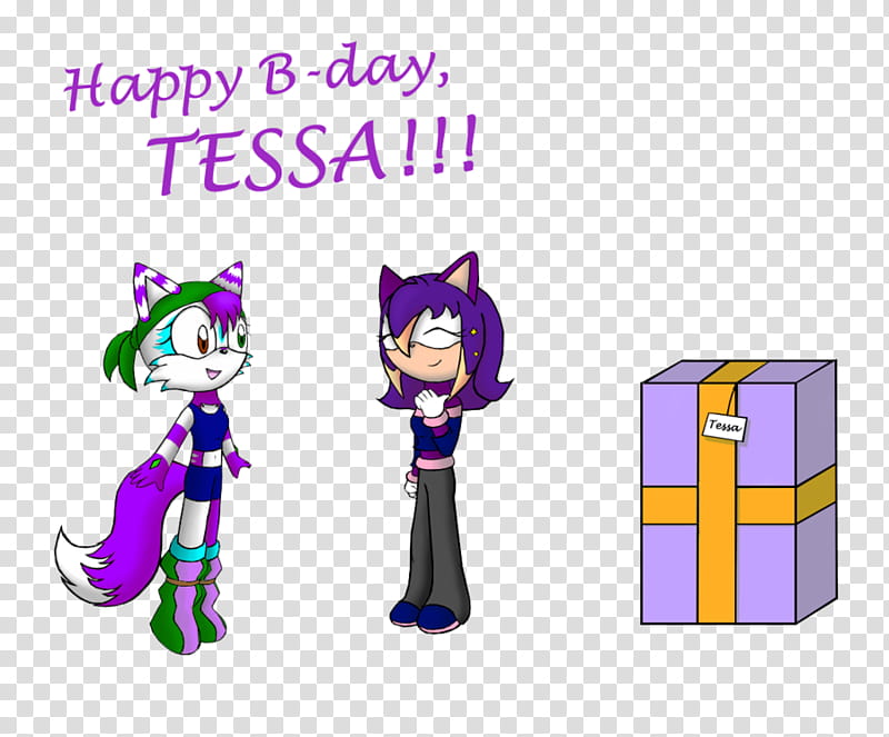 HAPPY B-DAY, TESSA No.  transparent background PNG clipart