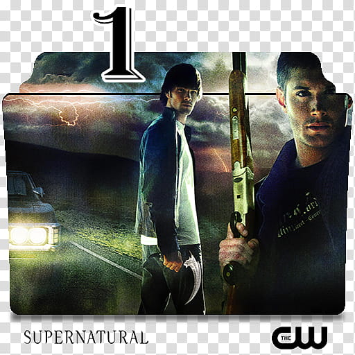 Supernatural series and season folder icons, Supernatural S ( transparent background PNG clipart