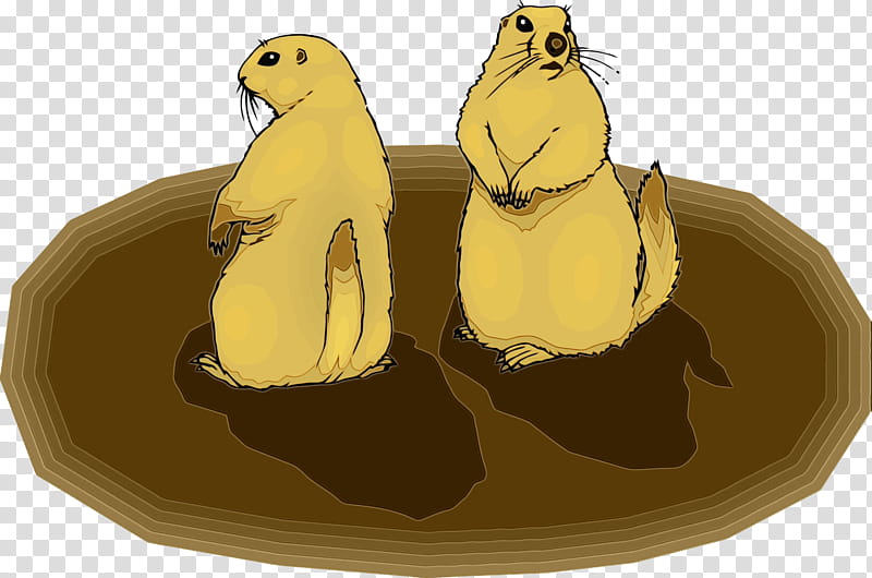 cartoon pear earless seal california sea lion plant, Groundhog Day, Happy Groundhog Day, Spring
, Watercolor, Paint, Wet Ink, Cartoon transparent background PNG clipart