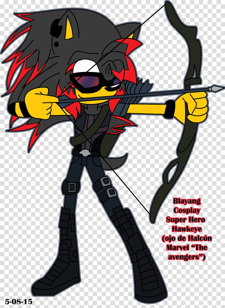 Blayang Cosplay Hawkeye transparent background PNG clipart