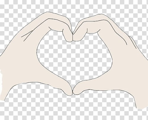 GIRLY OVERLAYS  S, heart hand gesture transparent background PNG clipart