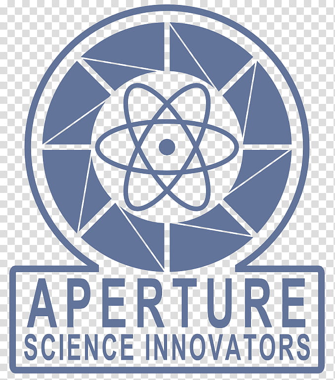 Aperture Science  Logo, Aperture Science Innovators transparent background PNG clipart