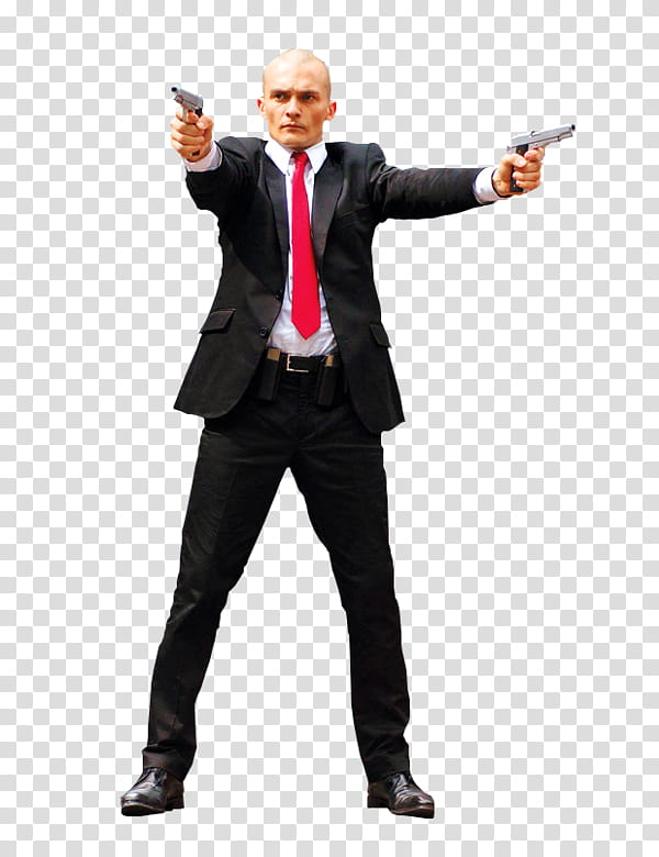 Hitman Standing, Agent 47, Hitman Codename 47, Hitman Absolution, Film, Businessperson, Hitman Agent 47, Suit transparent background PNG clipart