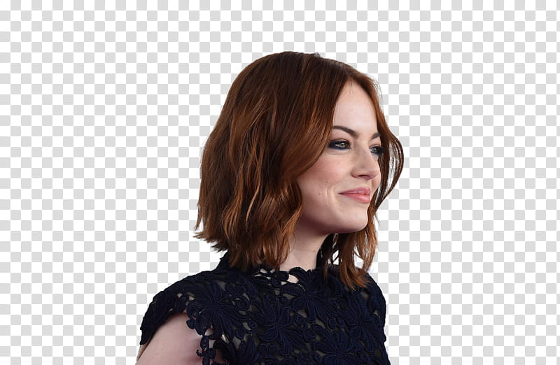 Emma Stone , HAP , S, INFINITY S   transparent background PNG clipart