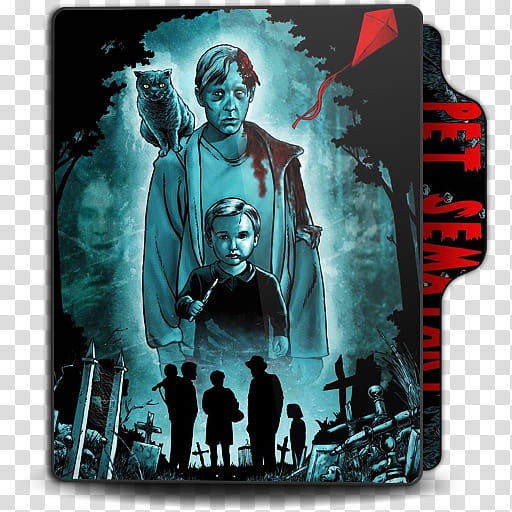 Stephen King movie collection folder icons, Pet Sematary transparent background PNG clipart