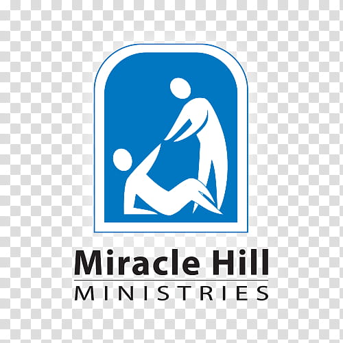 Miracle Hill Thrift Store Blue, Logo, Mauldin, Greenville, South Carolina, Text, Sign, Line transparent background PNG clipart