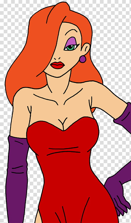 Jessica Rabbit  transparent background PNG clipart