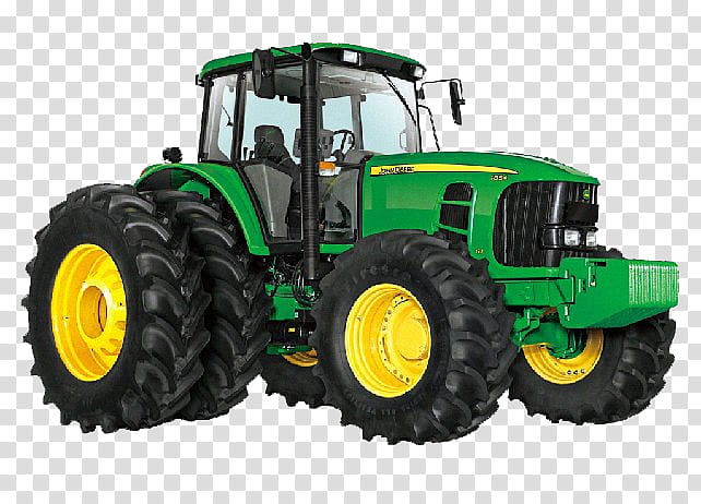 John Deere Land Vehicle, Tractor, Agriculture, Heavy Machinery, Wheel Tractorscraper, Grader, Construction, Loader transparent background PNG clipart