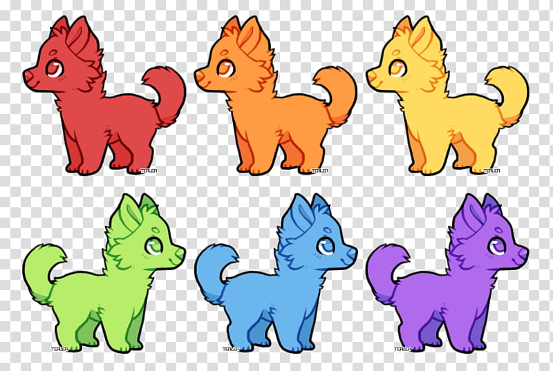 Pups Adopts Editable, assorted-colored dogs illustration transparent background PNG clipart