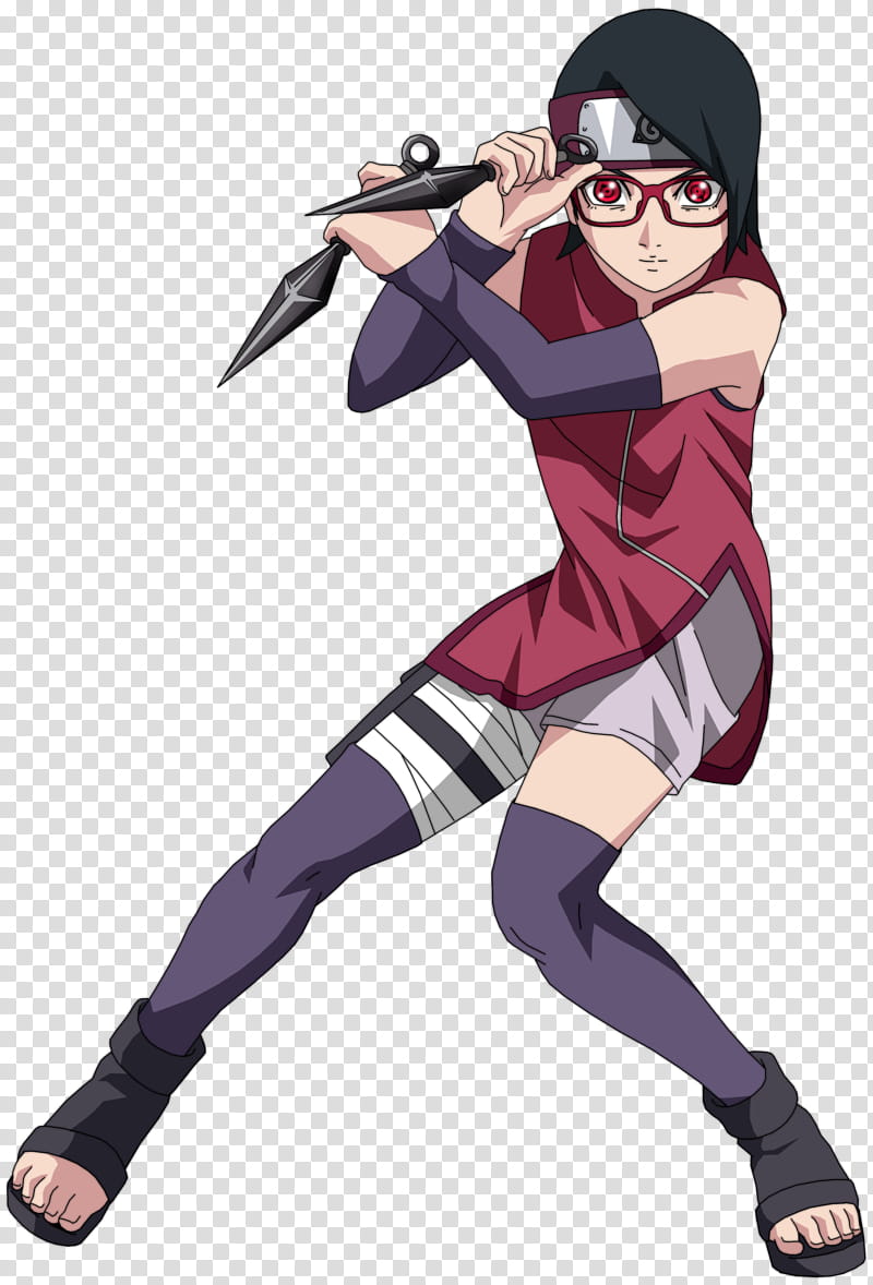 Sarada Uchiha Boruto Naruto The Movie, Uchiha Sarada transparent background PNG clipart