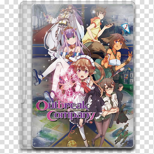 TV Show Icon , Outbreak Company, Outbreak Company anime folder icon transparent background PNG clipart