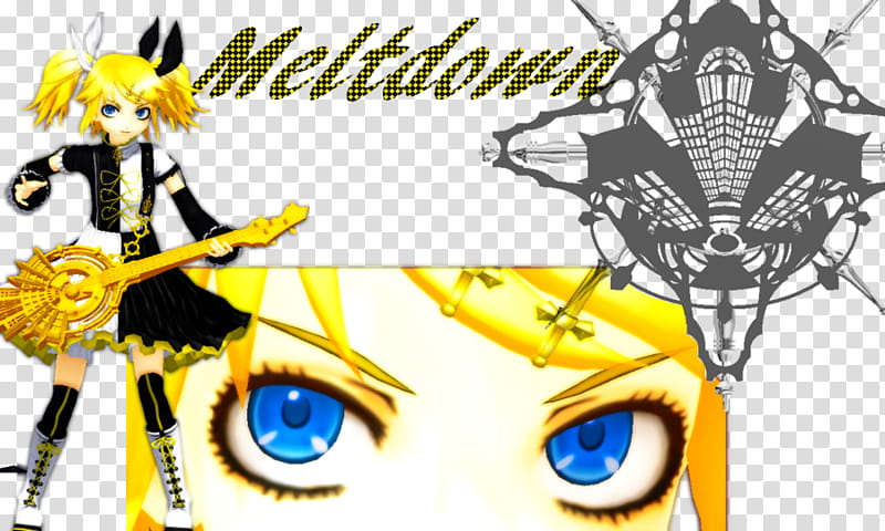 Meltdown Rin, meltdown graphic transparent background PNG clipart