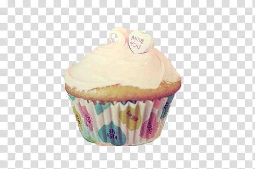 Cute Cakes s, pink cupcake illusration transparent background PNG clipart