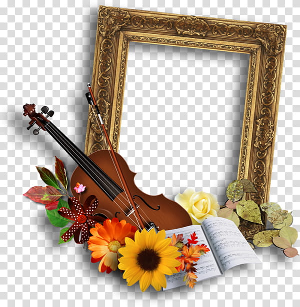Golden Frame Frame, Violin, Music, Trumpet, Drawing, Musical Instruments, Saxophone, Cello transparent background PNG clipart