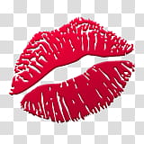pink kiss mark transparent background PNG clipart