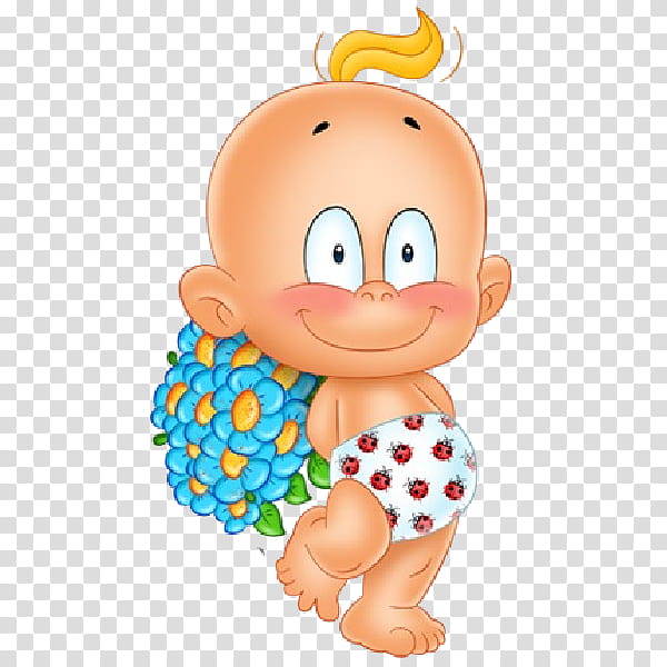 Baby Boy, Diaper, Infant, Cartoon, Cuteness, Flower, Child, Toddler transparent background PNG clipart