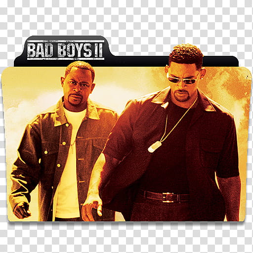 Epic  Movie Folder Icon Vol , Bad Boys  transparent background PNG clipart