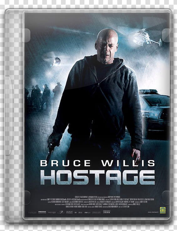 Bruce Willis DVD Movie Icons, hostage transparent background PNG clipart