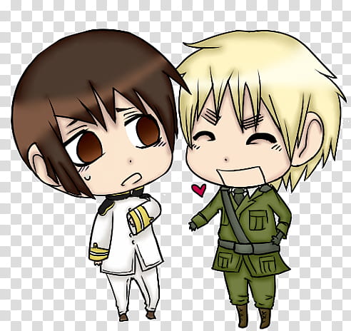 Axis Power Hetalia: Japan x England, P chibi England and Japan anime characters transparent background PNG clipart