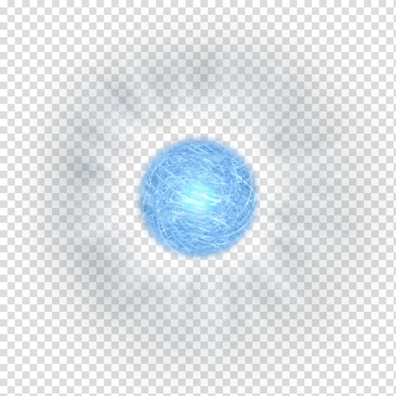 Naruto Rasengan w glow transparent background PNG clipart