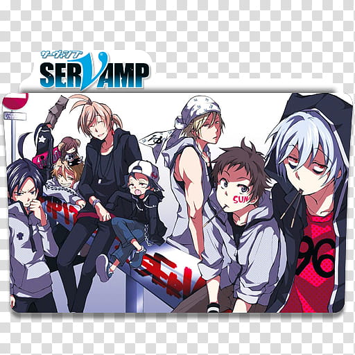 Anime Icon , Servamp v, Ser Vamp folder transparent background PNG clipart
