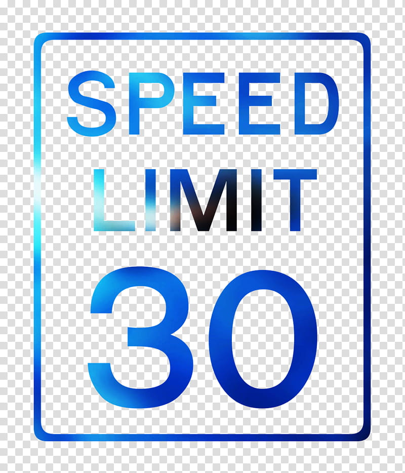 Logo Text, Number, Speed Limit, Sign, Vehicle, Technology, Electric Blue, Line transparent background PNG clipart
