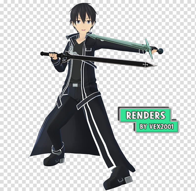 Kirito Render transparent background PNG clipart