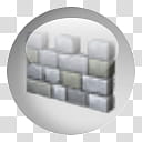 Glassified, gray bricked wall illustration transparent background PNG clipart