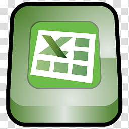 WannabeD Dock Icon age, Microsoft Office Excel, Microsoft Excel icon transparent background PNG clipart
