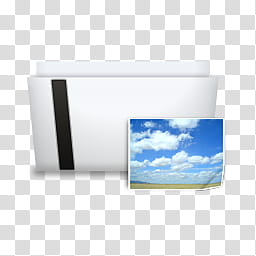 Talvinen, white folder transparent background PNG clipart