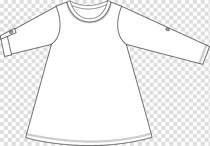 Black Circle, Tshirt, Dress, Sleeve, Collar, Clothing, Uniform, Sportswear transparent background PNG clipart