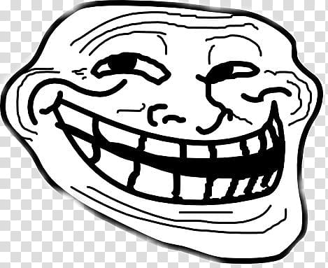 Trollface White PNG Images & PSDs for Download