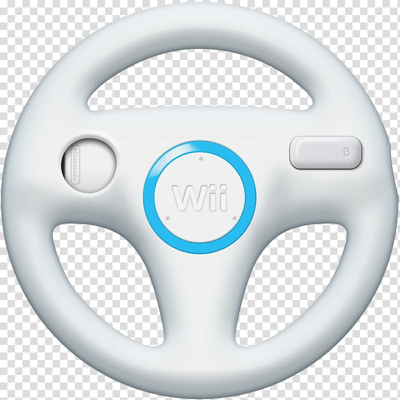 Wii Wheels v , white Nintendo Wii game wheel controller transparent background PNG clipart